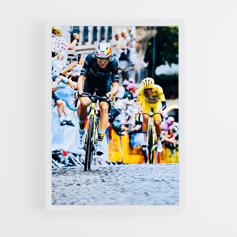 Poster Tour france – affiche Cyclisme (vue 3)